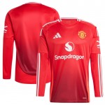 Günstige Fußballtrikots Manchester United Heimtrikot 2024-25 Langarm